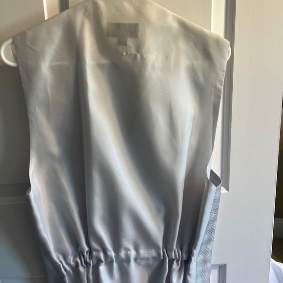 Perry Ellis Silver Vest and Tie Size Small - Picture 4 of 5